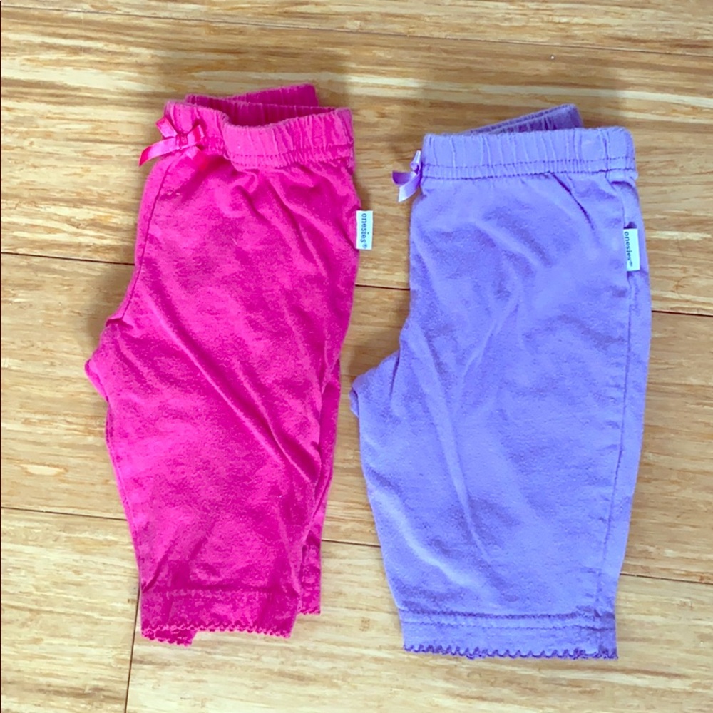 Purple & Pink set of two pants
